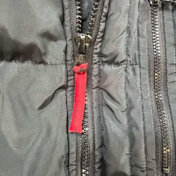 Ralph Lauren Sport Womens 90 (US S) Black Down Insulated Puffer Full Zip Winter - Picture 5 of 13
